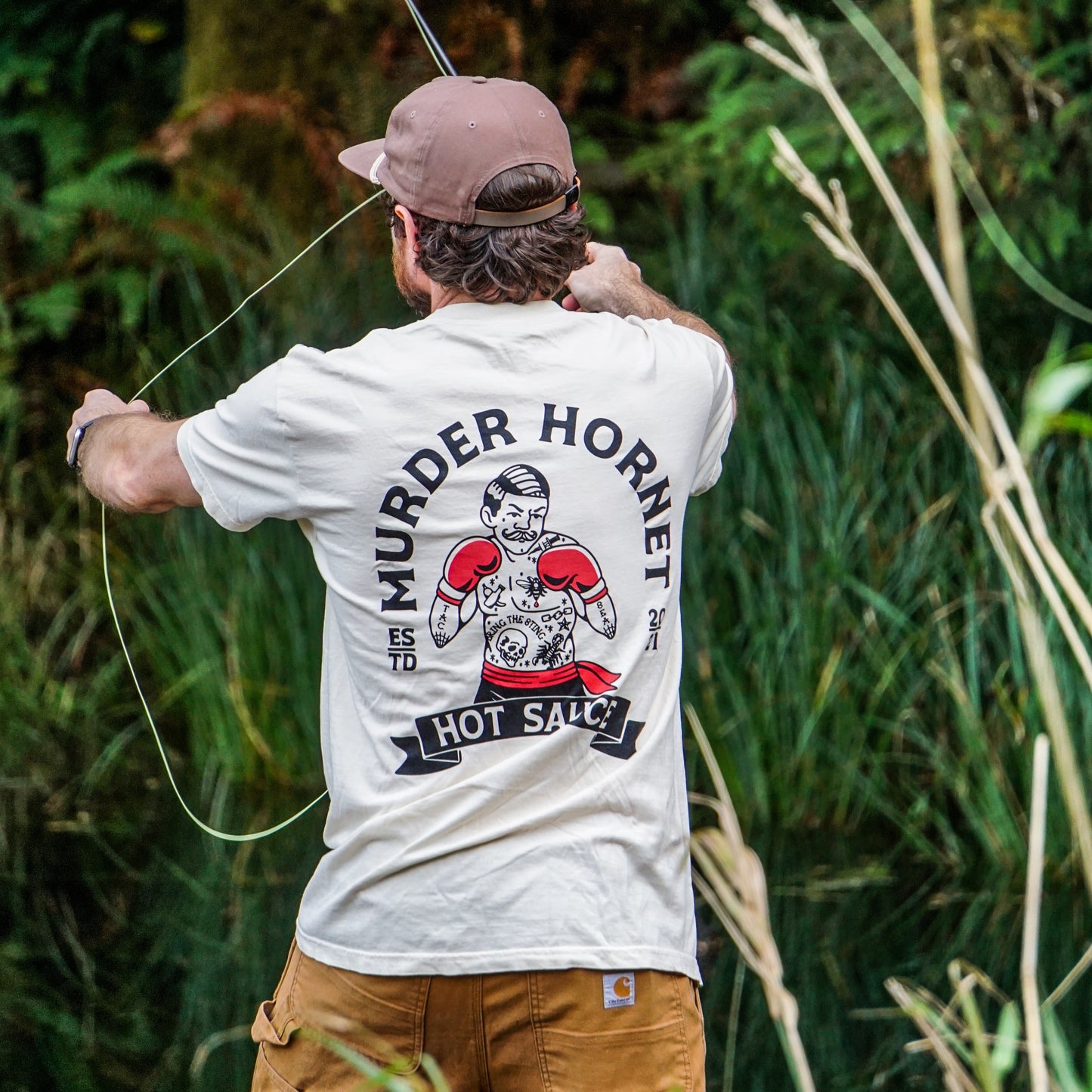 Murder Hornet 'Brawler' Tee (Cream)