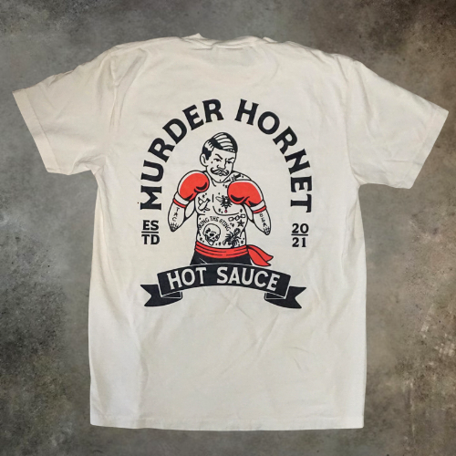 Murder Hornet 'Brawler' Tee (Cream)