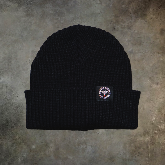 Murder Hornet Knit Beanie